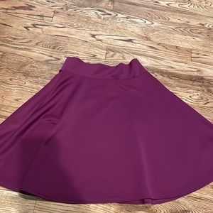 Purple large big kids skirt